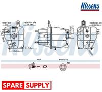 EXPANSION TANK, COOLANT FOR FIAT DUCATO NISSENS 996241