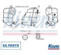 Expansion Tank, coolant for FORD S-MAX NISSENS 996337