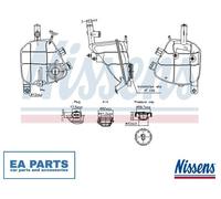 Expansion Tank, coolant for MERCEDES-BENZ W164 NISSENS 996202