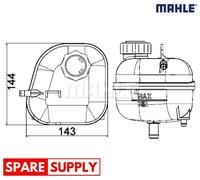 EXPANSION TANK, COOLANT FOR MINI R50 R52 MAHLE CRT 85 001S