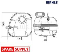 EXPANSION TANK, COOLANT FOR MINI R50 R52 MAHLE CRT 85 001S
