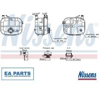 Expansion Tank, coolant for OPEL ASTRA H ASTRA H NISSENS 996243