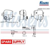 EXPANSION TANK, COOLANT FOR OPEL ASTRA H ASTRA H NISSENS 996303