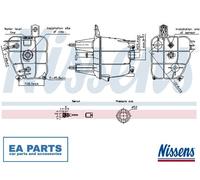 Expansion Tank, coolant for PEUGEOT BOXER Bus MANAGER Bus NISSENS 996241