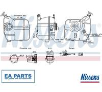 Expansion Tank, coolant for VAUXHALL INSIGNIA NISSENS 996239