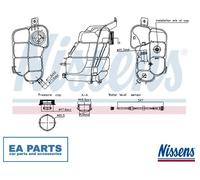 Expansion Tank, coolant for VOLVO S80 NISSENS 996318