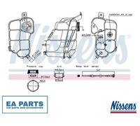 Expansion Tank, coolant for VOLVO V70 NISSENS 996318