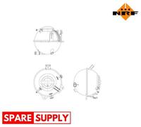 EXPANSION TANK, COOLANT FOR VW BEETLE BORA CADDY CC NRF 454082