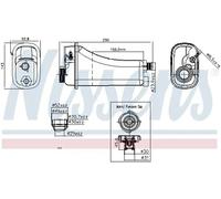 NISSENS 996155 Coolant expansion tank