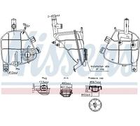 NISSENS 996202 Coolant expansion tank