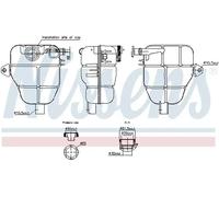 NISSENS 996218 Coolant expansion tank