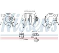 NISSENS 996293 Coolant expansion tank