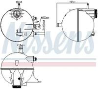 NISSENS 996295 Coolant expansion tank