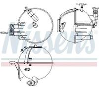 NISSENS 996296 Coolant expansion tank