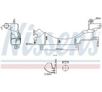 NISSENS 996334 Coolant expansion tank