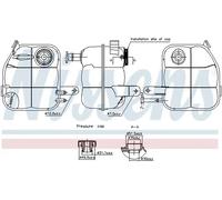NISSENS 996336 Coolant expansion tank