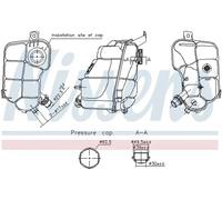 NISSENS 996337 Coolant expansion tank