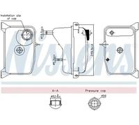 NISSENS 996353 Coolant expansion tank
