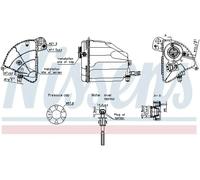 NISSENS 996358 Coolant expansion tank