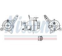 NISSENS 996390 Coolant expansion tank