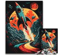 Expansion The Spaceman Jigsaw Puzzles 1000 Pieces for Adults Jigsaw Puzzles Perfect for Family Gatherings, Birthdays, Holidays 26X38CM/10.23x14.96inch