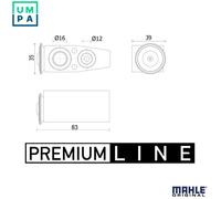 MAHLE ORIGINAL AVE 142 000P AC expansion valve
