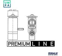 MAHLE ORIGINAL AVE 89 000P AC expansion valve