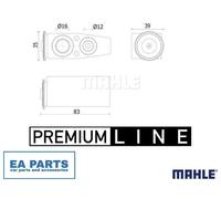 Expansion Valve, air conditioning for MERCEDES-BENZ C217 MAHLE AVE 142 000P