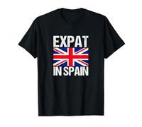 Expat in Spain - UK British Nomad Traveller T-Shirt