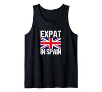 Expat in Spain - UK British Nomad Traveller Tank Top