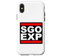 Expat on the Island of Siargao SGO EXP Philippines Palawan Case for iPhone X/XS