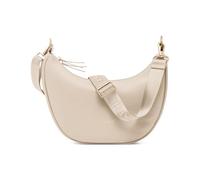 Expatrié Cross Body Bag Women Beige - Lea Medium - Cescent Shoulder Bag Made from Vegan Leather - Handbag in Half Moon Shape - Womens Dumpling Bag with Adjustable Strap - Water-Repellent