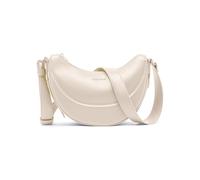 Expatrié Handbag Women Beige - Livia - Cescent Shoulder Bag Made from Vegan Leather - Half Moon Shape - Womens Dumpling Bag with Adjustable Strap - Water-Repellent