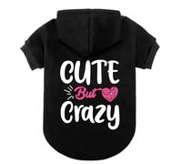 EXPAWLORER Dog Hoodie-Soft and Warm Dog Sweaters, Pet Clothes Autumn Winter Coat Sweatshirt with Cute But Crazy Print for Puppy,Cat, Small Medium Large Dogs