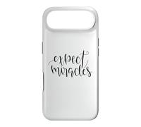 Expect Miracles Inspirational Motivational Quote Case for iPhone Air