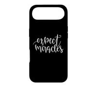 Expect Miracles Inspirational Motivational Quote Case for iPhone Air