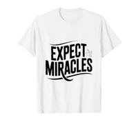 Expect Miracles with A Peaceful Dove Value Graphic T-Shirt