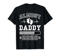 Expectant Father ALMOST DADDY 2026 Funny Fatherhood T-Shirt