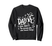 Expectant Father DAD THE GRUMPY GUY Funny Soon-to-be Dad Sweatshirt