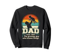 Expectant Father DAD THE GRUMPY GUY Funny Soon-to-be Dad Sweatshirt