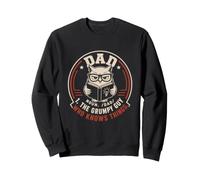 Expectant Father DAD THE GRUMPY GUY Funny Soon-to-be Dad Sweatshirt
