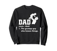 Expectant Father DAD THE GRUMPY GUY Funny Soon-to-be Dad Sweatshirt