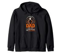 Expectant Father DAD THE GRUMPY GUY Funny Soon-to-be Dad Zip Hoodie