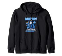 Expectant Mother BABY BOY LOADING Funny Future Mother Zip Hoodie