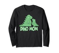 Expectant Mother Dino Mama Funny Day Baby Comes Long Sleeve T-Shirt
