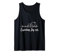 Expectant Mother Expecting Joy 2026 Funny Soon to be Mom Tank Top