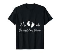 Expectant Mother GROWING A TINY HUMAN Funny Soon to be Mom T-Shirt