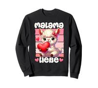 Expectant Mother LIEBE Funny Soon to be Mom Sweatshirt