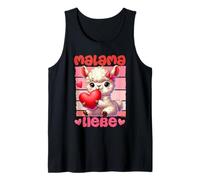 Expectant Mother LIEBE Funny Soon to be Mom Tank Top