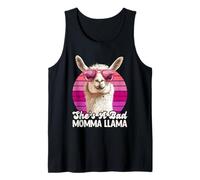 Expectant Mother She's A Bad Momma Llama Funny Soon Mother Tank Top